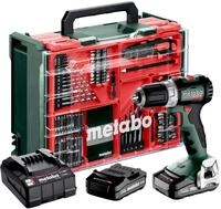 metabo Akku-Bohrschrauber BS 18 L BL Set - 18 V, 65 Nm Drehmoment - LED-Licht,