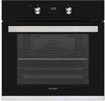 SHARP K-61D27BM1-FR Einbaubackofen Pyrolyse, (72 L, EEK A, 6 Backofenfunktionen,