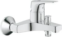 Grohe 23756000 BauFlow Wannenbatterie, Wandmontage mit Umstellung
