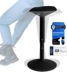 Ergonomischer Hocker - B&uuml;rohocker Testsieger mit 55-80 cm Stehhocker