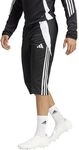 adidas Herren Tiro 24 3/4 Pants, Black/White, XL
