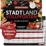 DENKRIESEN Stadt Land VOLLPFOSTEN Grillparty Edition | DIN A4 Spielblock | 50...