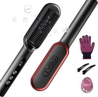 TYMO Haargl&auml;tter B&uuml;rste - Schnelles Gl&auml;tten, Ionen Gl&auml;ttb&uuml;rste, Anti-Frizz, 9