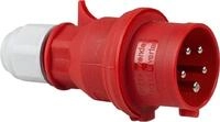 as - Schwabe CEE Phasenwendestecker 400V/32A/5-polig - Starkstrom Stecker mit