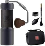 1Zpresso J-Ultra Manuelle Kaffeem&uuml;hle Eisen Grau, Konisches Mahlwerk, Klappgriff,