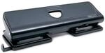 Rapesco 1054 720 4-Fach Metalllocher, 22 Blatt Stanzleistung, Schwarz