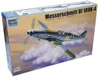 Trumpeter 02299 - Modellbausatz Messerschmitt BF 109K-4, Mittel, Weiss/Opulenter