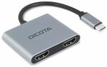 DICOTA 4-in-1 - Dockingstation - USB-C - HDMI