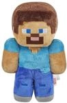 Mattel Steve Minecraft - Pl&uuml;schfigur 21 cm, kuschelig & ideal zum Sammeln, Geschenk