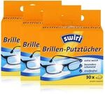 Swirl Brillen-Putzt&uuml;cher 30 einzeln verpackte T&uuml;cher in Spenderbox -