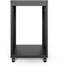DIGITUS Universal 19 Zoll Rack &ndash; 16HE &ndash; Audio-Rack &ndash; Unmontiert &ndash; Schwarz