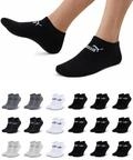 PUMA Sneakersocken 18 Paar Pack Statement Edition Damen und Herren 