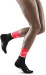 CEP - THE RUN Mid Cut &ndash; Laufsocken f&uuml;r Damen &ndash; Mittellange Laufsocken mit