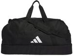 adidas Unisex Tiro League Duffel Bag, Black/White, L