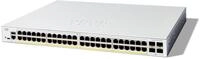Cisco Catalyst 1300-48P-4X-Managed-Switch, 48-Port-GE, PoE, 4 x 10-GE-SFP+,
