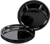 Creatable, 22921, Serie Fondue und Grill-Teller UNIVERSAL Schwarz, 4-teiliges