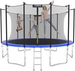 KINETIC SPORTS Trampolin Outdoor Salto &Oslash; 183/244/305/366/400/430/490 cm -