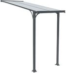 Home Deluxe - Vordach Haust&uuml;r CUBIS - Gr&ouml;&szlig;e: Small - 148 x 150 x 258 cm -
