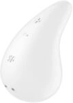 Satisfyer Dew Drop | Auflegevibrator | 12 Vibrationsprogramme | 8 cm | wei&szlig; 