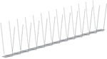 Sarei Edelstahl Taubenschutz &ndash; Taubenabwehrspikes f&uuml;r Geb&auml;ude, Mauern und