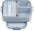 Mepal - Bento Brotdose Midi TAB - Brotdose mit Bento Box - F&uuml;r 2 Sandwiches oder 4