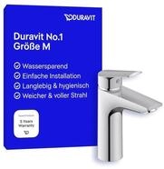 Duravit No.1 Waschtischarmatur, Gr&ouml;&szlig;e M (Auslauf H&ouml;he 117 mm), Wasserhahn Bad,