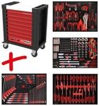 KS Tools 810.4241 PERFORMANCEplus Werkstattwagen P10 mit 8 Schubladen,...