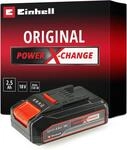 Original Einhell System Akku Power X-Change (Lithium Ionen Akku, 18 V, 2.5 Ah,