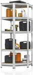 Juskys Eckregal Lagerregal Corner Basic 180 x 70 x 40-70 cm (HxBxT) - 875 kg - 5