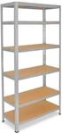 shelfplaza&reg; 200x120x40cm Home Schwerlastregal verzinkt/Metallregal mit 6