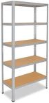 shelfplaza&reg; 200x120x60cm Home Schwerlastregal verzinkt/Metallregal mit 5