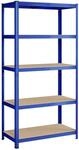 SONGMICS Schwerlastregal, 50 x 100 x 200 cm, bis 600 kg belastbar