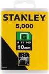 STANLEY 10mm Schwerlast-Klammern, Typ G, 5000er Pack, 1-TRA706-5T 