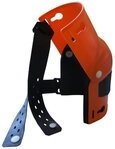 Nierhaus Wohltat Knieschoner - Gelenkschoner Orange mit Zellkautschuk...