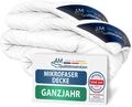 DormiGood Premium Mikrofaser Ganzjahresdecke 135x200cm 2er Set - Made in...
