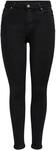 ONLY Skinny Fit Jeans High Waist Stretch Denim 5-Pocket Basic Hose Raw ONLMILA