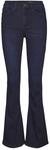 Noisy May Damen Flared Schlag Jeans High Waist Denim Stretch Hose Wide Vintage Pants