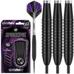WINMAU Apocalypse 24 gram Brass Dartpfeile Set mit Flights und Sch&auml;fte