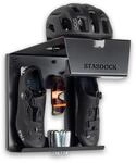Stasdock Fahrrad Wandhalterung - Rennrad Halterung Wand Tr&auml;ger (Happy Black)