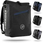 FORRIDER 3in1 Fahrradtasche & Rucksack f&uuml;r Gep&auml;cktr&auml;ger 27L 100%wasserdicht 