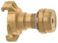 Geka 581KSB Gartenspritzd&uuml;se 1/2 Zoll MS schwer mit Kupplung, Gold, 18 x 8 x 13 cm