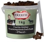 FRESCO Dog Martin R&uuml;tter Trainingskn&ouml;chelchen Pferd 1kg | Hundeleckerli | Fettarme