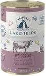Lakefields Premium Welpenfutter Nass | Rind 61% | 400g | Getreidefreies Hundefutter