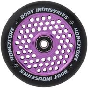 Root Industries Air Honeycore 120mm Stunt-Scooter Rolle + Fantic26 Sticker (Lila/Pu