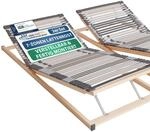 AM Qualit&auml;tsmatratzen 7 Zonen Lattenrost 180x200 verstellbar mit 44...