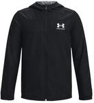 Under Armour Jungen Sportstyle Windbreaker Jackets, Schwarz, S