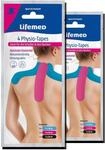 Lifemed Physio-Tapes Schulter & Nacken 5 x 20 cm, 2er Pack mit 8 Tapes 