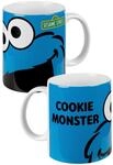 Sesamstra&szlig;e Tasse - Kr&uuml;melmonster Kaffeetasse aus Keramik Cookie Monster...
