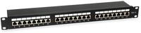 Equip Patchpanel 24x RJ45 Cat6 19" 1HE grau