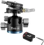 SIRUI KS-30 Flacher Kugelkopf 36mm, 360&deg; Doppel-Panorama Aluminium Stativkopf...